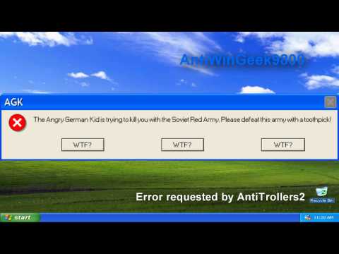 Microsoft Sam reads Funny Windows Errors (S2EP1)