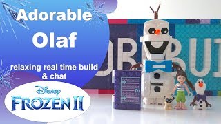 Adorable Olaf - real time build of a Frozen 2 Lego set