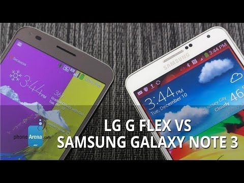 LG G Flex vs Samsung Galaxy Note 3