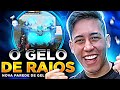 FREE FIRE AO VIVO 🔥 NOVO GELO DE RAIOS - TREINAMENTO MOBILE  LEVELUP IS BACK ! 🔥 LIVE ON