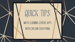 Famous Quick Tips: Math Learning Centre Apps with Explain Everything Net Worth
