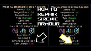 How to repair Sirenic Armour
