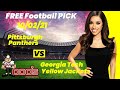 Free Football Pick Pittsburgh Panthers vs Georgia Tech Yellow Jackets, 10/2/2021 College Football