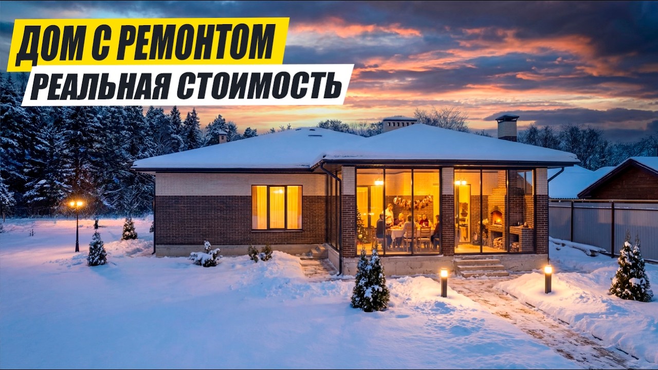 СТОИМОСТЬ Строительства ДОМА с Ремонтом. Реальная ЦЕНА
