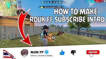 How To Make Trending Subscribe Animation Like Rouk FF | Kinemaster