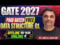 GATE 2027 | Data Structure 01| GATE Computer Science Preparation