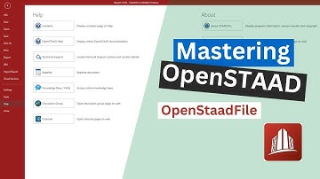 How to Automate STAAD (For Civil & Structural Engineers) in Excel - Tutorial 1