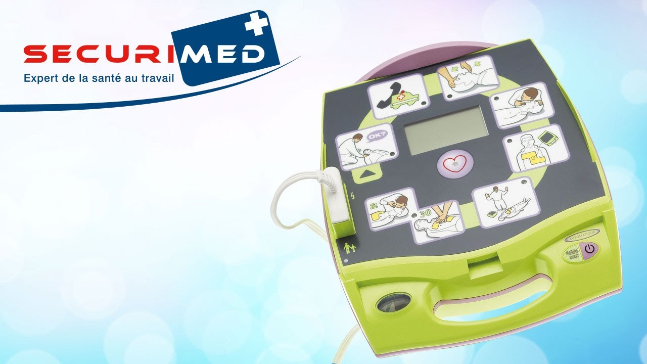 Distributeur Zoll AED 3 défibrillateur automatique - Livraison 24h