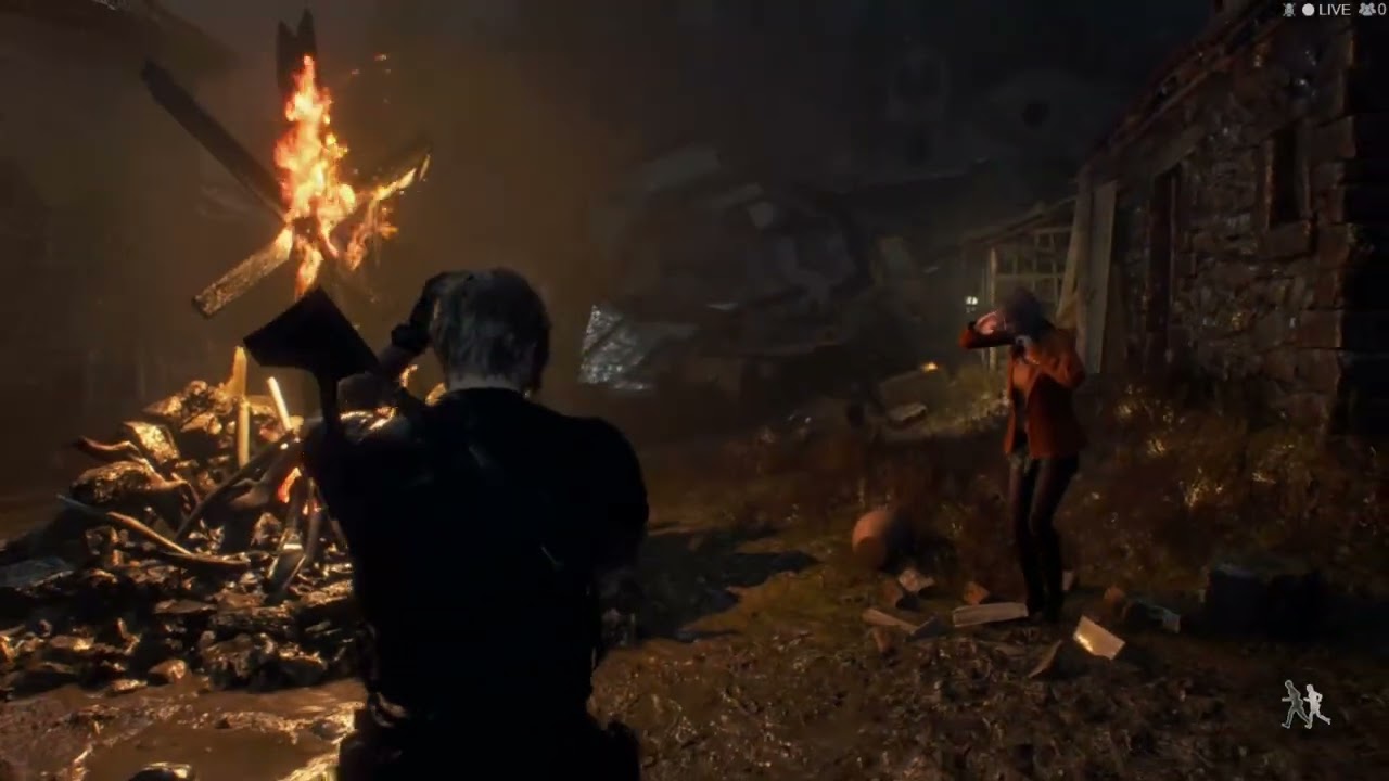 Resident Evil 4 Remake, Part 10, Stand your ground