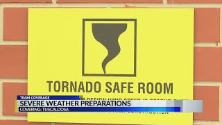 Tuscaloosa prepares for weekend severe weather