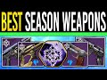 Destiny 2 | The BEST Season of The Lost WEAPONS! ALL Stasis Guns & Best Rolls (New Activity Drops)