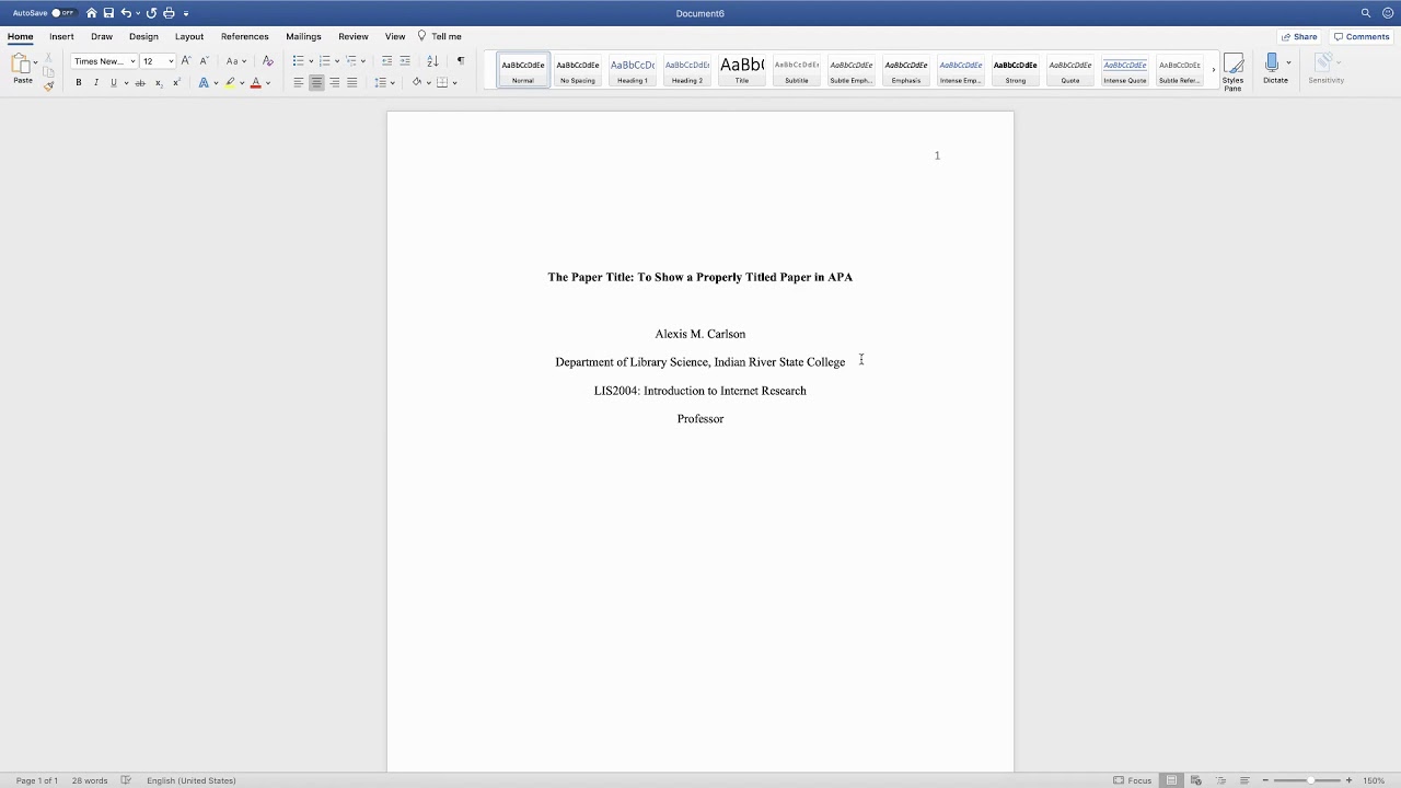 title page for annotated bibliography apa