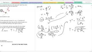 AP Physics 1 | 2018 FRQ #1 | Circular Motion and Gravitation