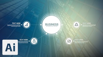 How to Create an Infographic Design (6) | Adobe Illustrator Tutorials