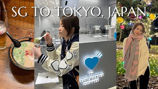 SG to TOKYO JAPAN vlog: shopping at shibuya, harajuku area, christmas lights and supper spot!