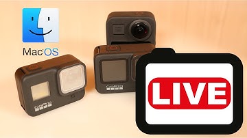 How to live stream from multiple GoPro cameras on macOS