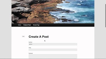Part 2 - Create Posts using Formidable Pro