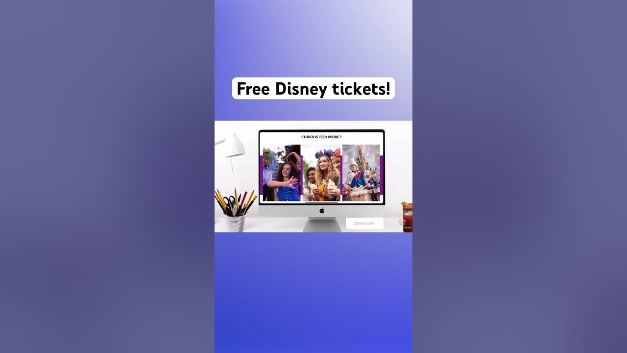 Do you want free Disney tickets? See Episode 2. travelhacks travel 