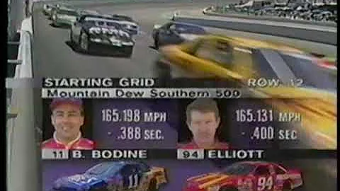 1995 NASCAR Winston Cup Series Mountain Dew Southe...