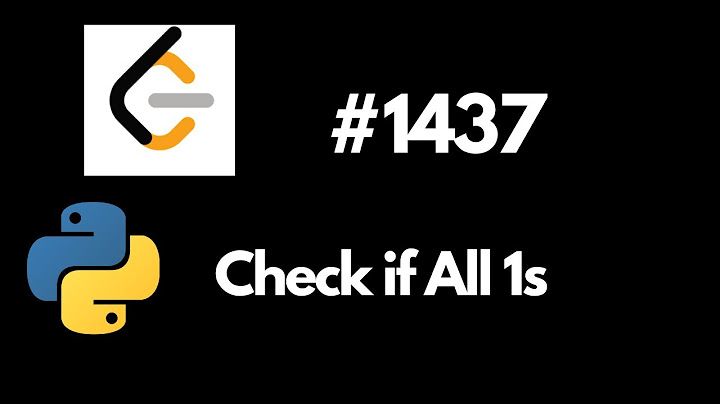Leetcode 1437 Check If All 1's Are at Least Length K Places Away - Python