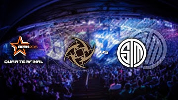 NiP vs TSM; Quarterfinal DreamHack 31.10.2015