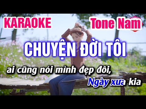 Karaoke Chuyện Đời Tôi Tone Nam Nhạc Sống | Mai Thảo Organ