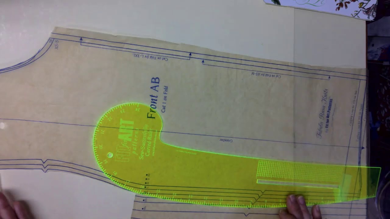 Sew Successfully Curved Ruler - Fit For Art Patterns