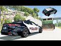 Police Car Chases #32 - BeamNG DRIVE | SmashChan