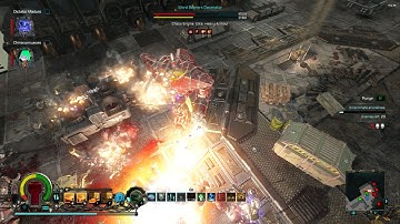 Co-op - Assault Crusader vs Word Bearer Vanguard - Crusader Class - Warhammer 40K Inquisitor Martyr