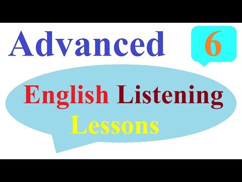 Learn American English★Learn to Listen to English★ Advanced English Listening Lessons 6✔