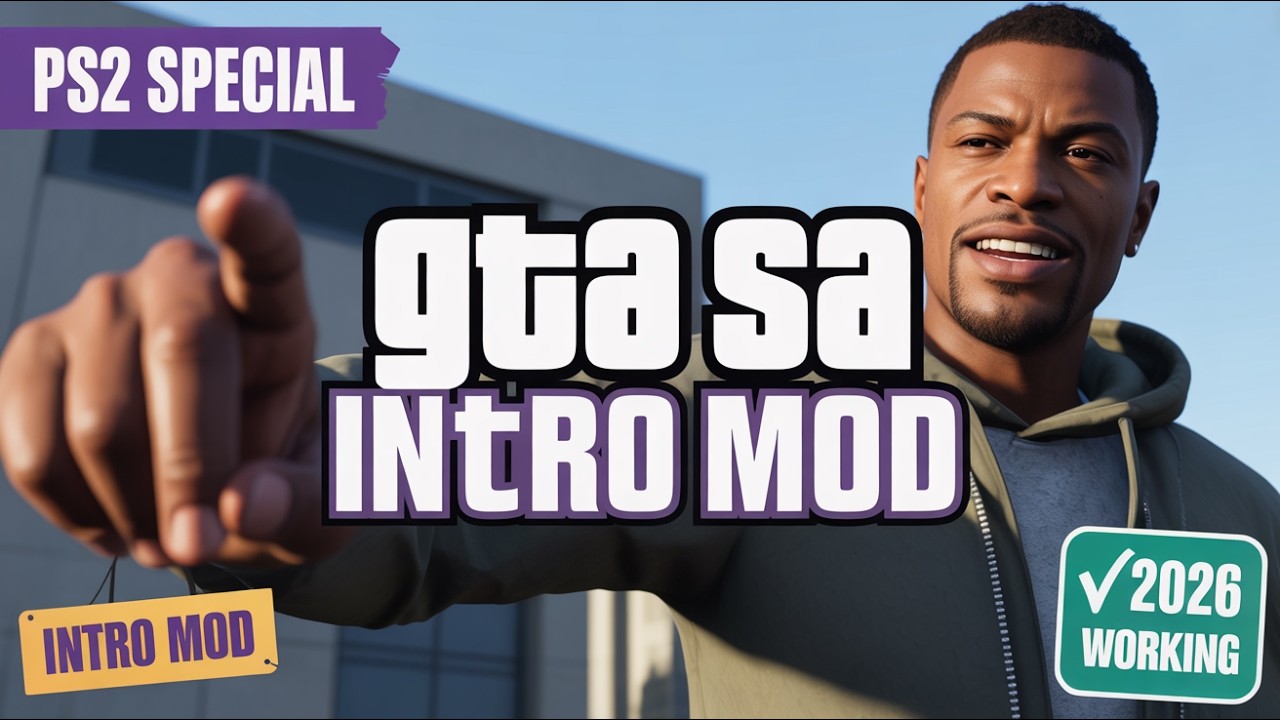 GTA SA The Introduction Mod 2026 | PS2 Special Edition Intro in 1080p 60FPS