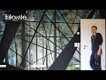 #34 Moderne Wald - Wandmalerei mit Acryl malen / stopmotion / modern acrylic forest mural / Studio