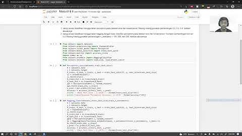 Data Mining C - Modul 8 & 9 Praktikum 182410101066