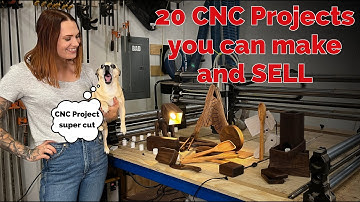 20 CNC Projects You Can Make or Sell Compilation