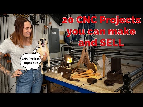 20 CNC Projects You Can Make or Sell Compilation