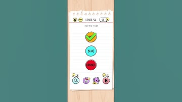 Brain Test Level 54 Solution & Walkthrough | Tricky Puzzles (Android & iOS Shorts)