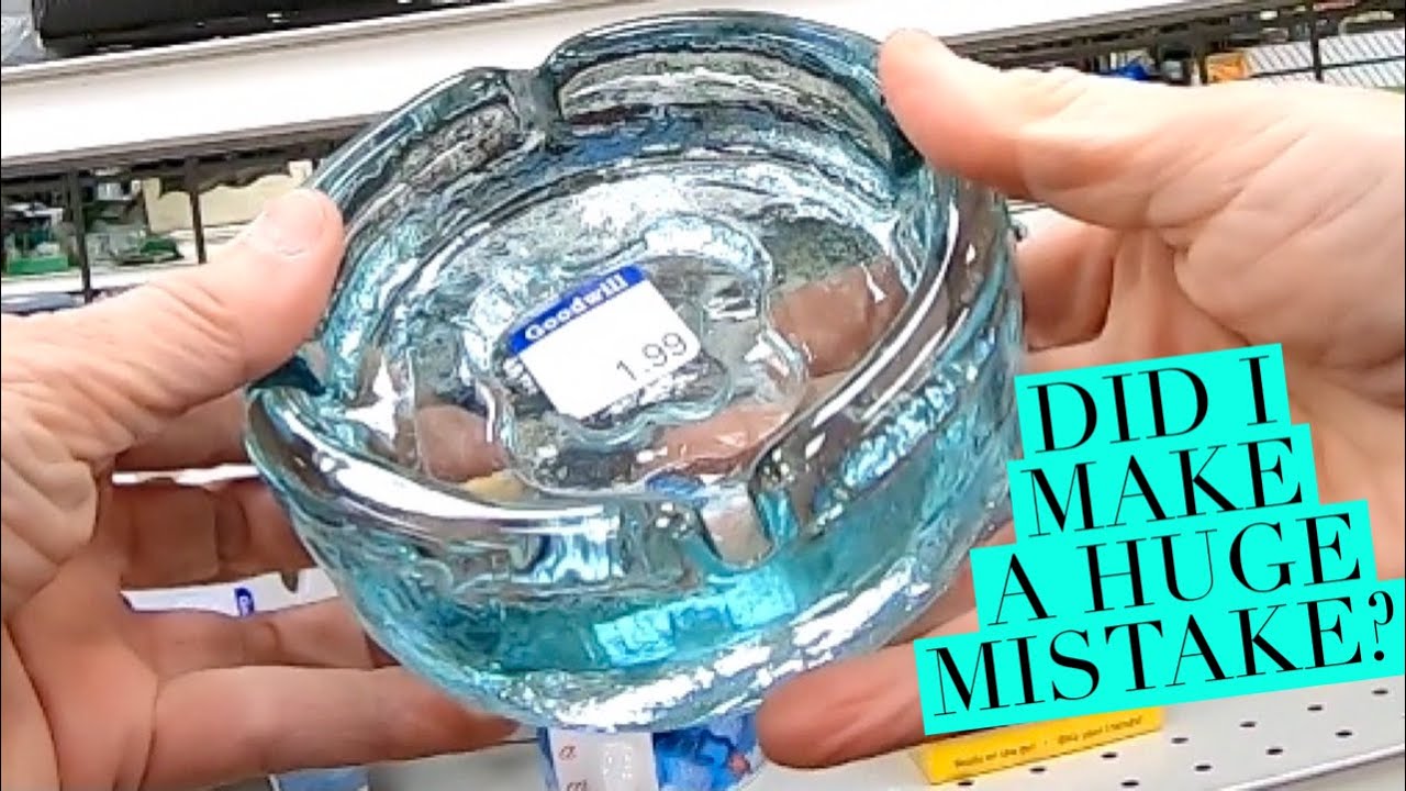 Huge Mistake At Goodwill Thrift Fire Light Recycled Glass YouTube Huge Mistake At Goodwill Thrift Fire Light Recycled Glass YouTube