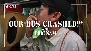 Our Bus CRASHED | Europe Vlog 1