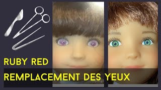 Savoir-faire : Comment remplacer les yeux d'une poupée Ruby Red Siblies?