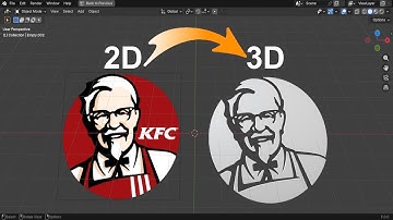 Fast 2D to 3D Conversion in Blender 5