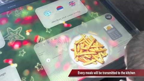 Multi-Touch Interactive Restaurant Table