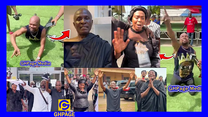 Friend Of Akosua Serwaa Lie Down To Curse At The Funeral Lumba, Come & Take Abusuapanin Away