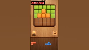 Tetris Animation 😁😱 game WOOD PUZZLE #49 #tetris #gaming #shorts #coffindance