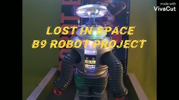 My Lost in Space B9 Special Effects Light Up Robot Model Kit
