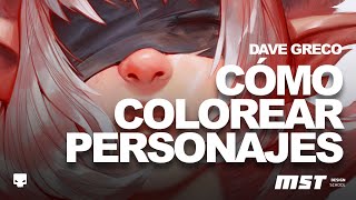 Cómo colorear personajes | Dave Greco