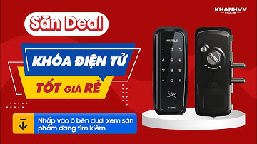 Sale deal khóa điện tử Hefele, PHGlock ưu đãi cực sốc !!