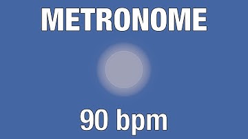 90 BPM Metronome | Audio + Visual