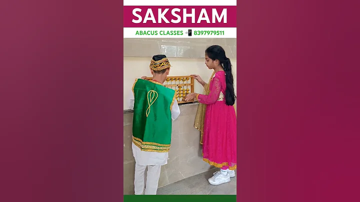 ABACUS  2 Digits Number Addition & Subtraction Amazing Practice Video #learn #maths #skills #shorts