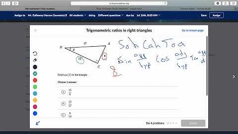 Khan Trig ratios in right triangles