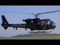 🇫🇷 Great Sounding French Army Gazelle Helicopters, Engine Start & Taxi Hover